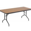 Standard rectangular table