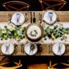 Wooden High table set